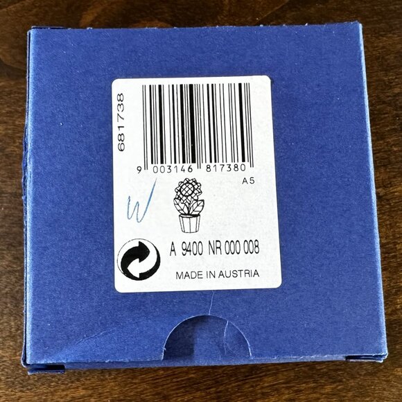 RETIRED Swarovski Crystal Memories Figurine w/Box - Happy Flowers - 9400 000 008 - Picture 5 of 5